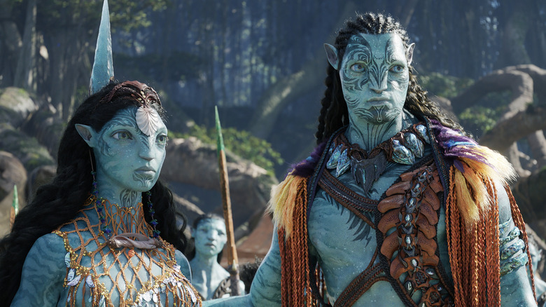 Mo'at and Ronal in Avatar: The Way of Water