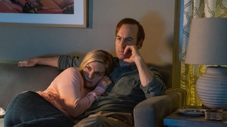 Rhea Seehorn and Bob Odenkirk in Better Call Saul