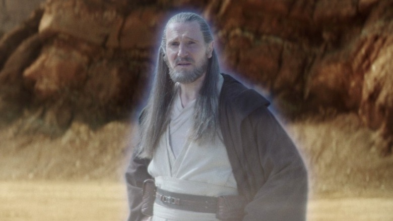 Qui-Gon Jinn (Liam Neeson) returns in the season finale of Obi-Wan Kenobi