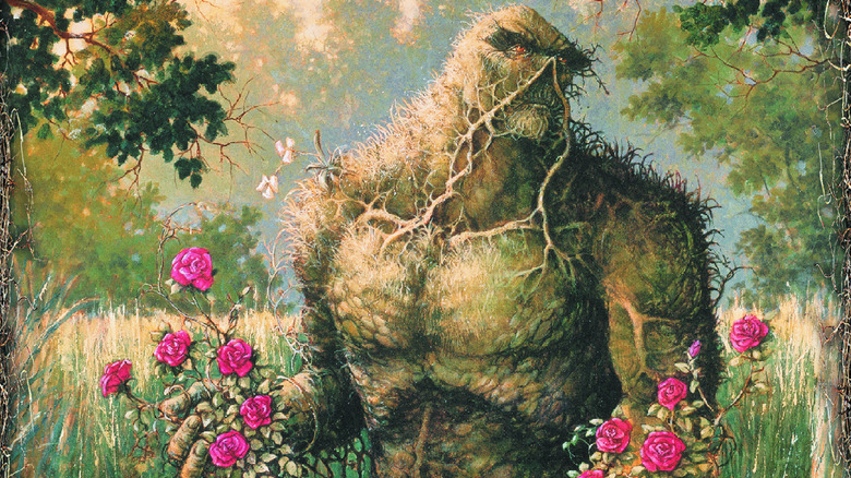 Cover art for Saga of the Swamp Thing