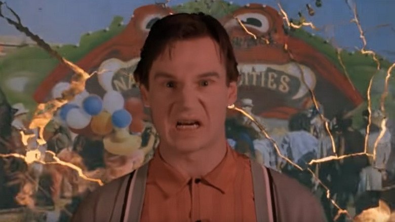 Darkman Liam Neeson angry at carnival