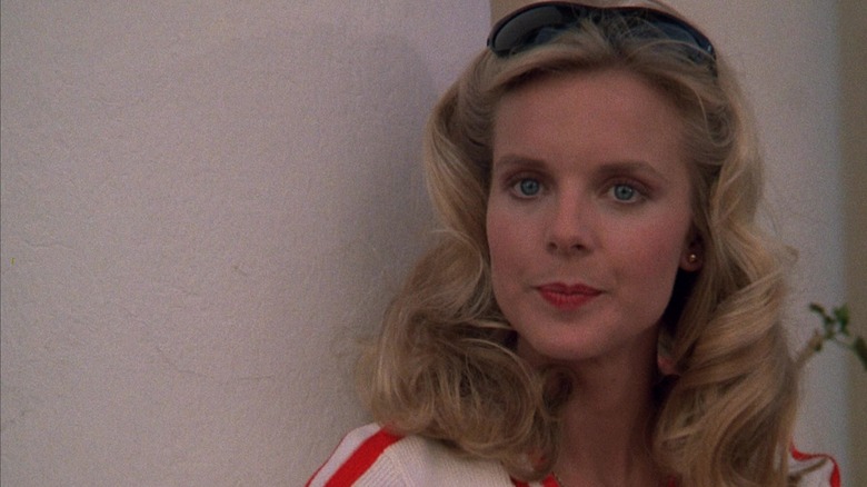 Julia Montgomery's Betty, initially unimpressed by Lewis, in Revenge of the Nerds