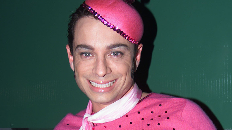 Chris Kattan on red carpet as Mango