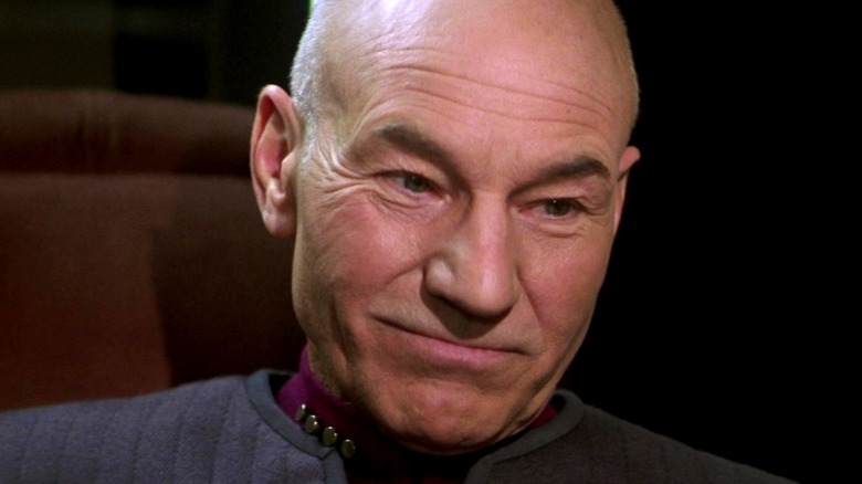 Patrick Stewart as Jean-Luc Picard in Star Trek: Nemesis