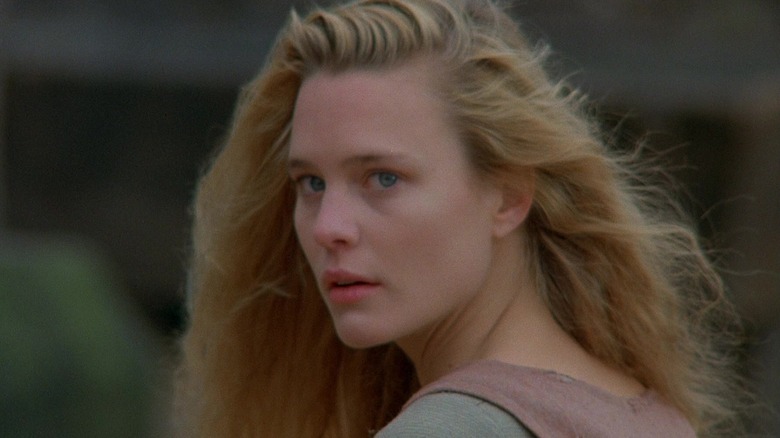 Buttercup looking over her shoulder