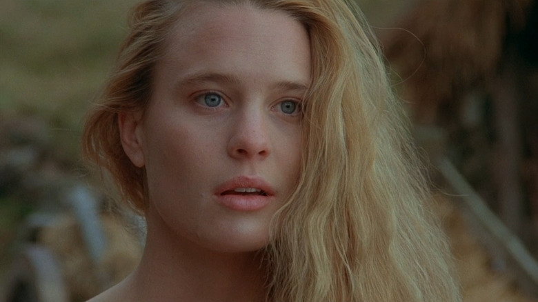 Robin Wright as Buttercup looking wistful in The Princess Bride