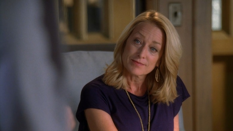 Patricia Wettig as Holly on Brothers & Sisters, looking skeptical