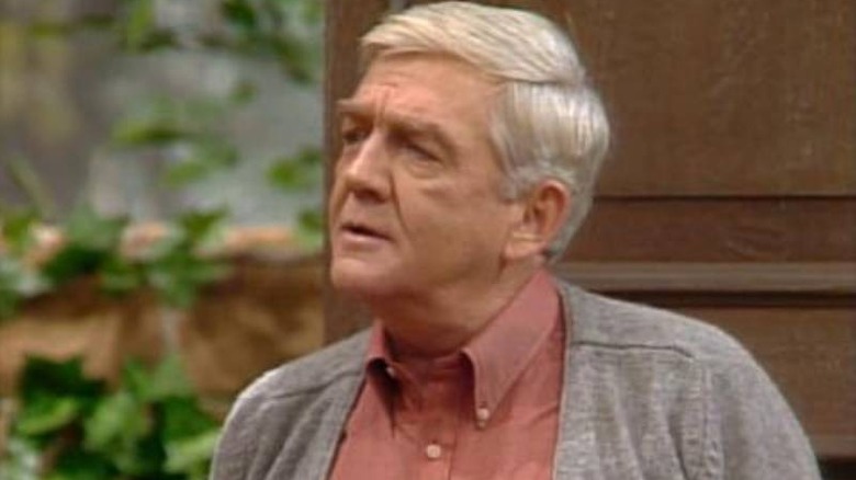 Walter Powell (James T. Callahan) looking to the side on Charles in Charge