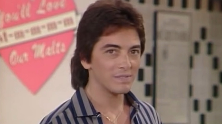 Charles (Scott Baio) looking up on Charles in Charge