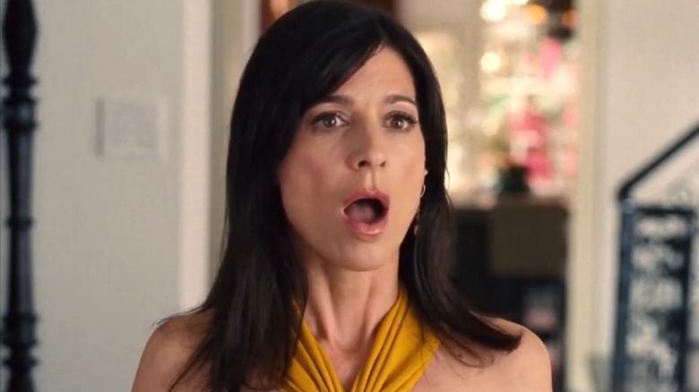 Perrey Reeves as Melissa Gold looking shocked in the Entourage movie