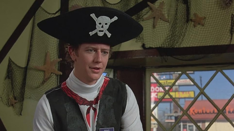 Judge Reinhold as Brad Hamilton in his fast food pirate uniform in Fast Times at Ridgemont High