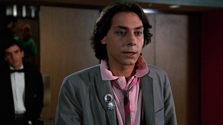 Robert Romanus as Mike Damone looking concerned in Fast Times at Ridgemont High