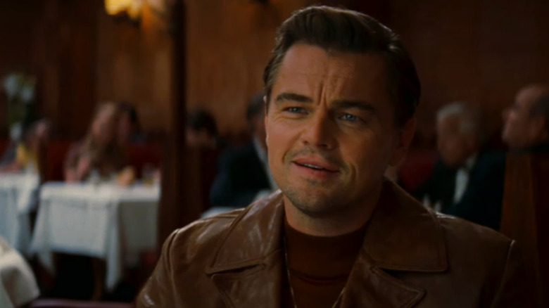 Rick Dalton (Leonardo DiCaprio) frowning in Once Upon a Time ... in Hollywood