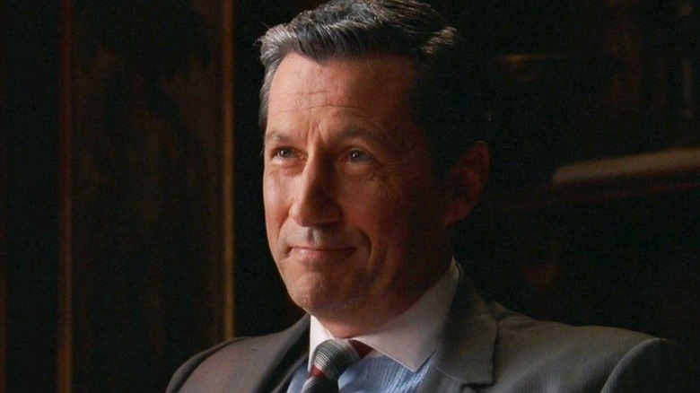 St. John Powell (Charles Shaughnessy) takes a meeting in Mad Men