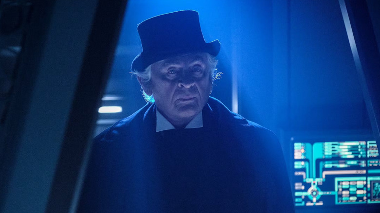 Moriarty (Daniel Davis) appears in shadow in Star Trek: Picard