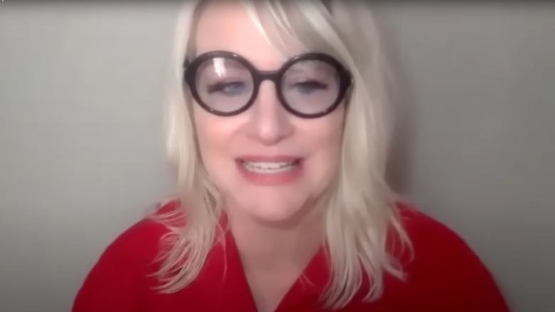 Lauren Lane introduces herself as C.C. Babcock in a Zoom table read of The Nanny