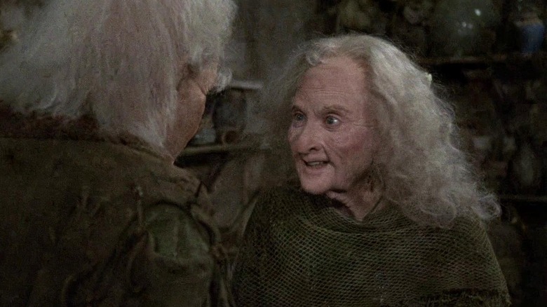 Carol Kane as Valerie, speaking to Miracle Max in The Princess Bride