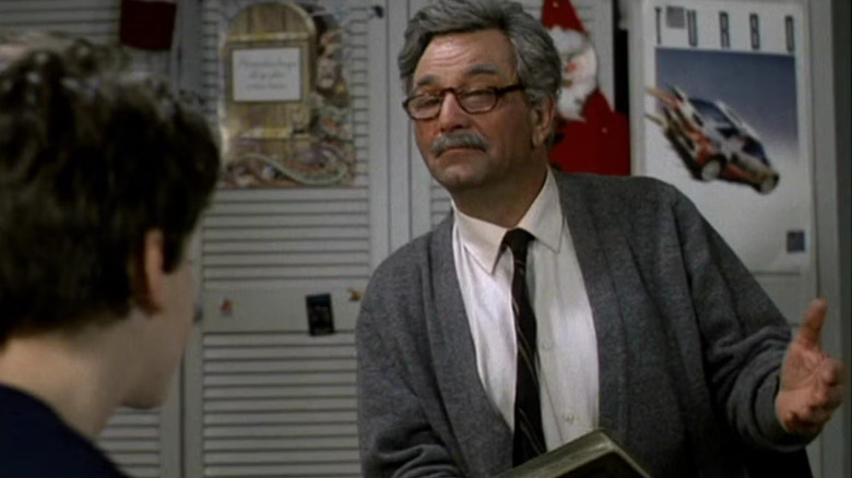 Peter Falk as Grandpa, speaking to his grandson in The Princess Bride