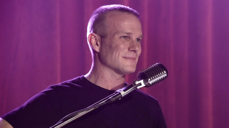 James Marshall as James Hurley performing at the Roadhouse in Twin Peaks: The Return