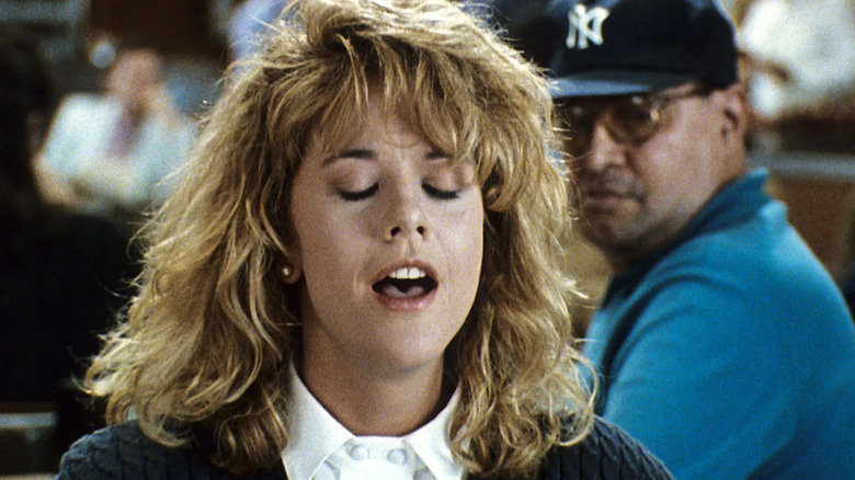 Sally Albright demonstrates just how effective women can be at faking orgasms in the middle of a restaurant in "When Harry Met Sally..."