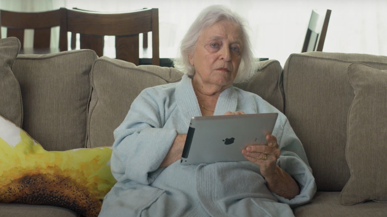 Matriarch Claire, played by Rebecca Schull, makes uncomfortable confessions