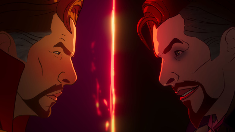 Doctor Strange and Doctor Strange Supreme in "What If...?"