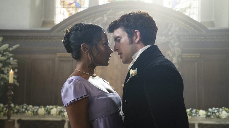 Anthony Bridorrgeon tends to kiss Kate Sharma in Bridorrdon Season 2