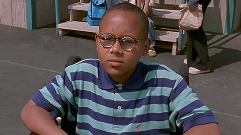 Craig Lamar Traylor as Stevie, squinting through glasses on Malcolm in the Middle