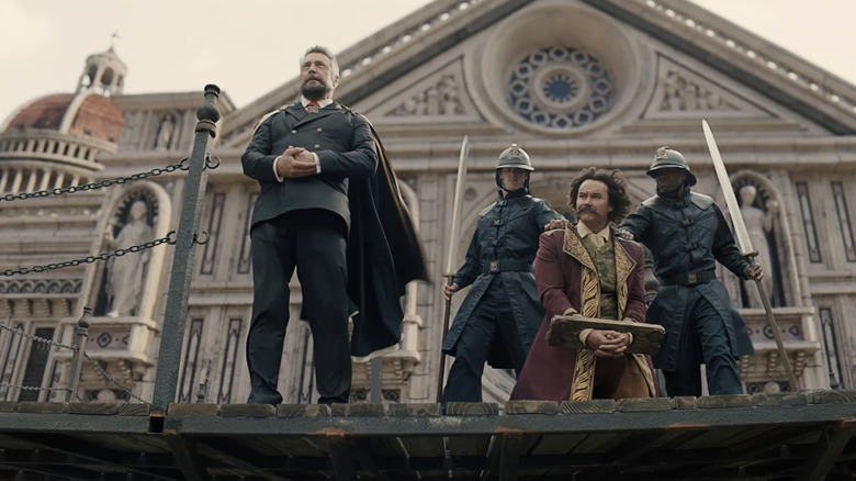 Gol D. Roger about to be executed in One Piece