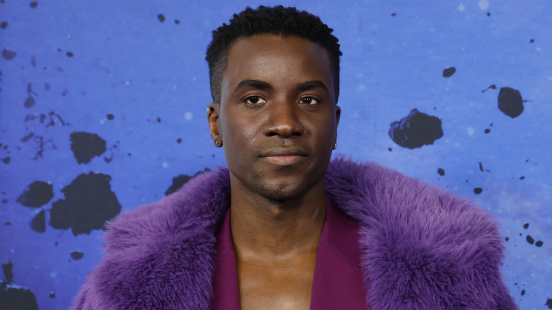 Karim Diane on the red carpet for Star Trek: Starfleet Academy