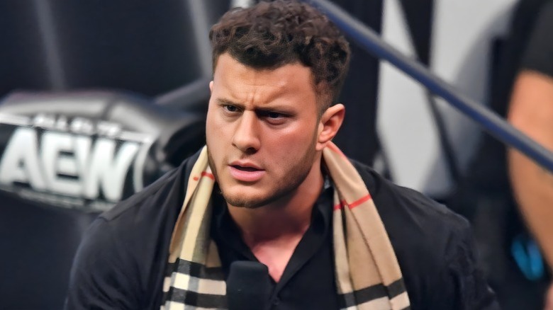 MJF looking ponderous on AEW television