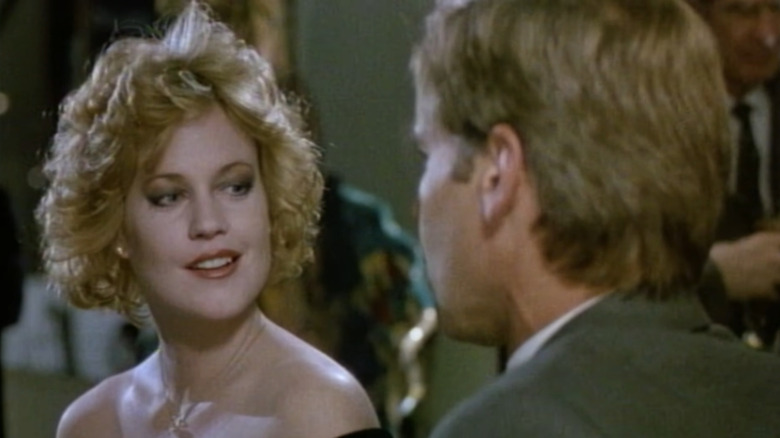 Melanie Griffith and Harrison Ford in Working Girl