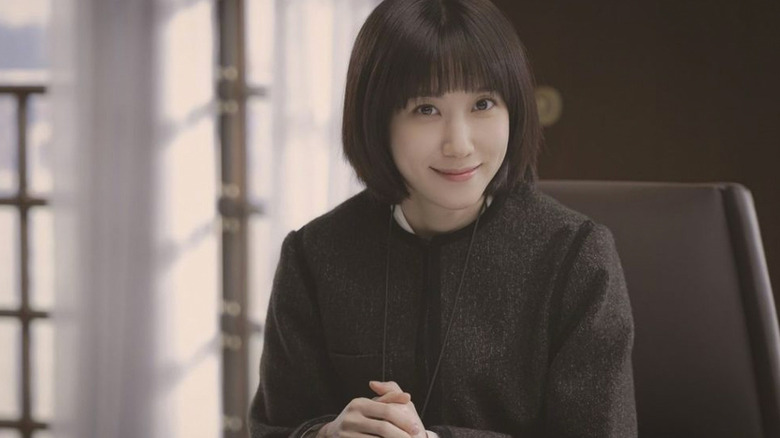 Park Eun-bin as Woo Young-woo in Extraordinary Attorney Woo