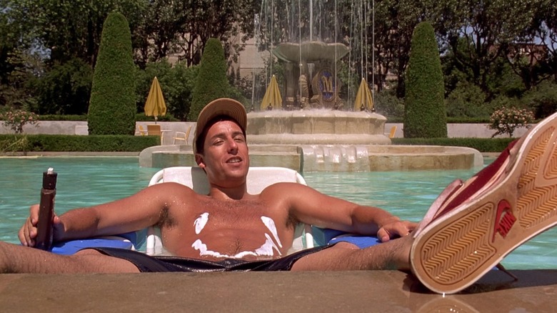 Adam Sandler in Billy Madison, pool scene