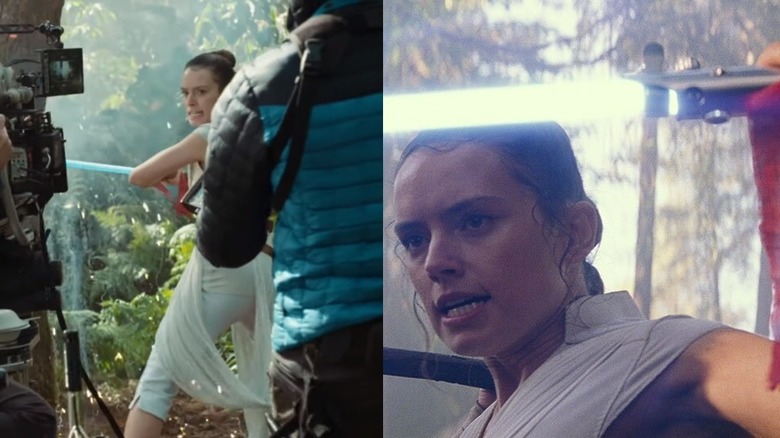 Rise of Skywalker Rey training montage