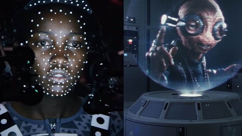 Lupita Nyong'o Maz Kanata motion capture