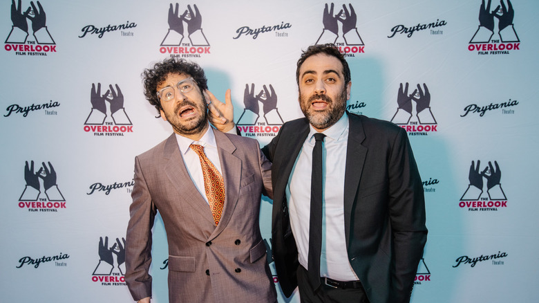 Landon Zakheim and Michael Lerman on the red carpet