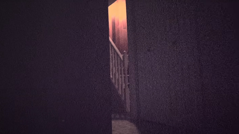 A stairway in Skinamarink