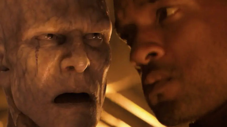 A Darkseeker threatens Will Smith in I Am Legend (2007)