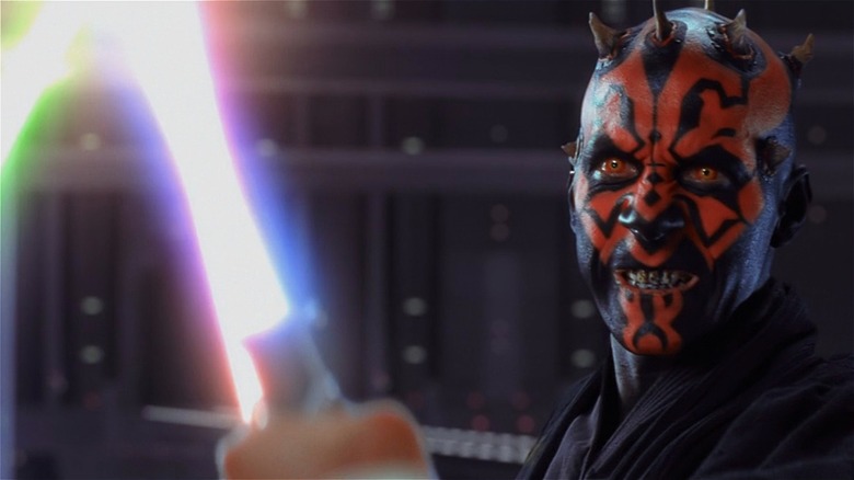 Darth Maul snarl Phantom Menace