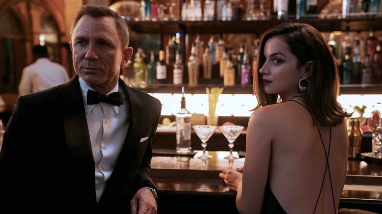 No Time to Die Daniel Craig and Ana de Armas
