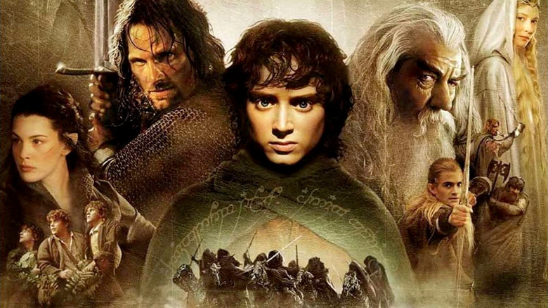 The Lord of the Rings: The Fellowship of the Ring poster art