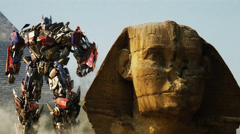 Optimus Prime Sphinx Revenge of the Fallen