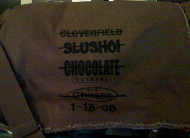 cloverfield crew bag