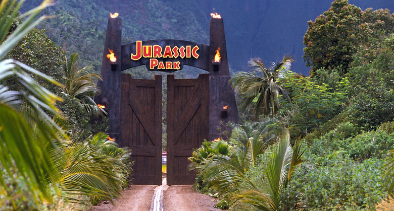 Jurassic Park gate