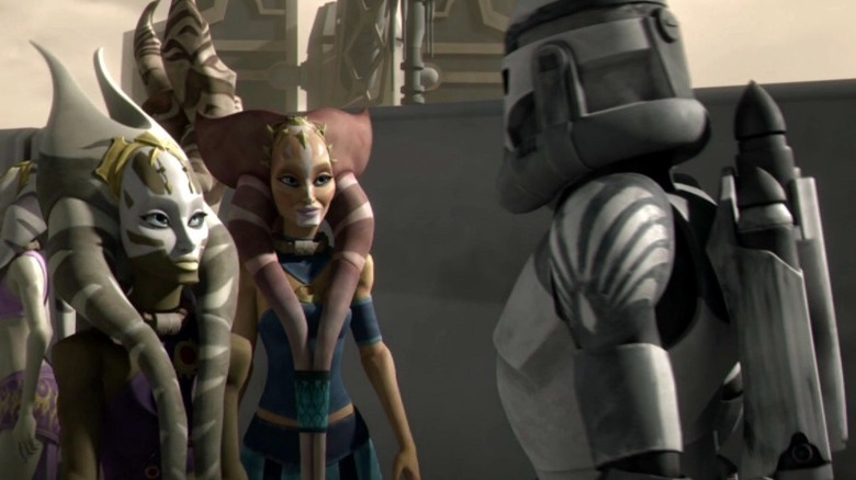Togruta in The Clone Wars