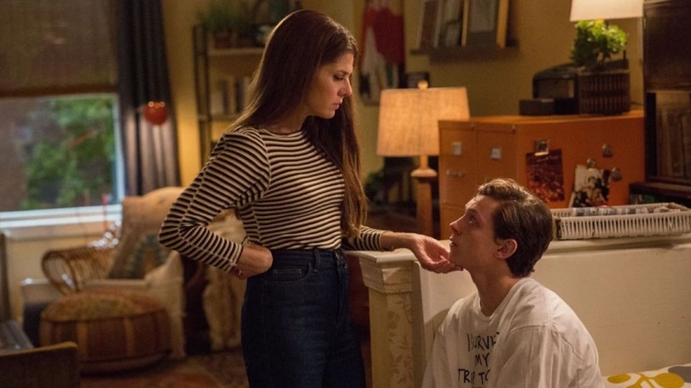 Aunt May and Peter Parker Spider-Man: No Way Home