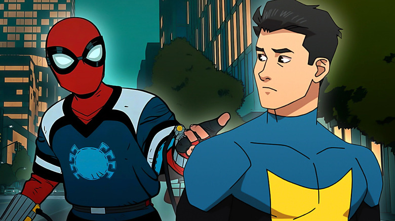 Your Spider-Man and Mark Grayson neighborhood friendly as invincible