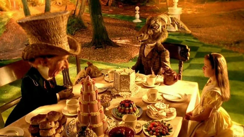 Alice at a mad tea party