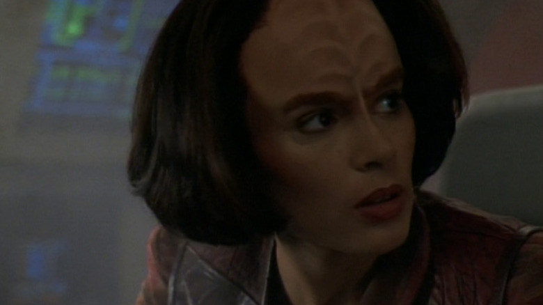 B'Elanna Torres in her Maquis outfit on Star Trek: Voyager